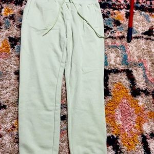 sage green sweatpants